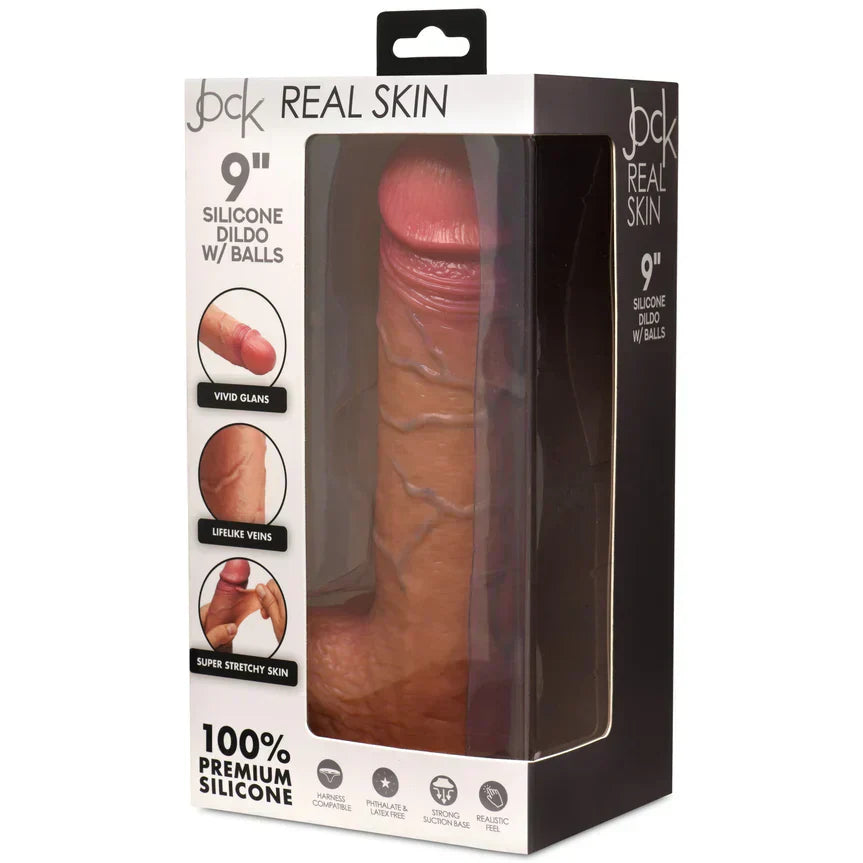 Forcex360 Dual Density Silicone Stud Dildo 8 inch | Realistic Dildos from Depot