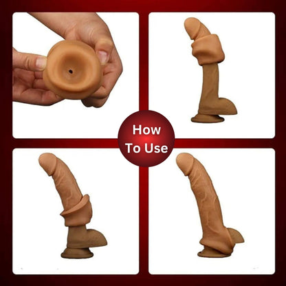 Forcex360 Dragon Big Bull 9' inch 100% Pure Silicon