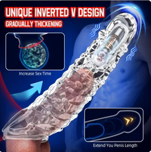 1?? Bigger. Harder. Wilder. ?? ?? The Explosive Vibrating Wolf-Tooth Crystal Sleeve ??